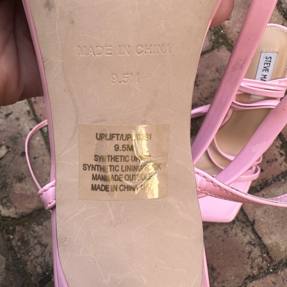 Steve Madden lace up heels new ( worn once )size 9.5 - Picture 4 of 7